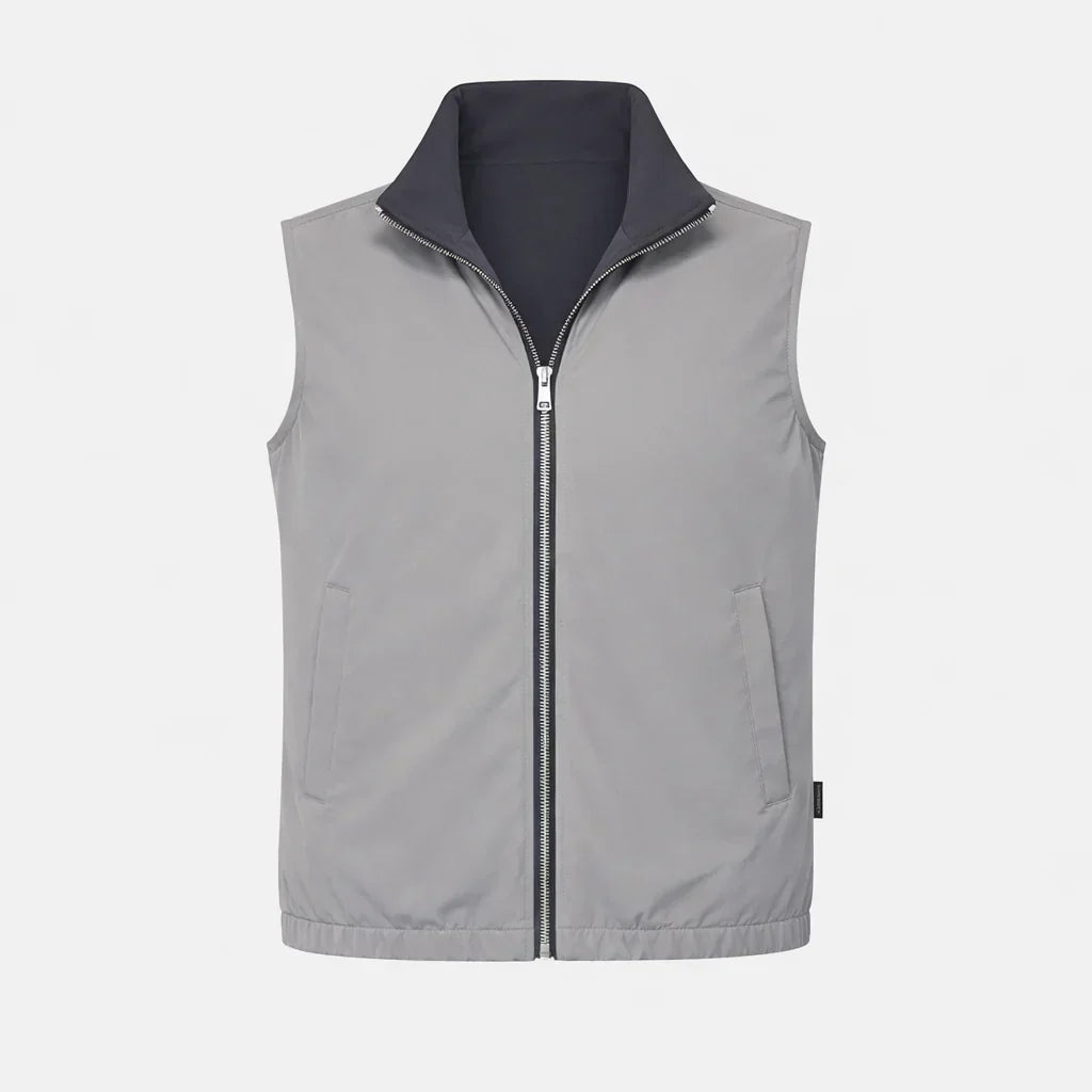 Reversible Gillet (Dark grey/Light grey)